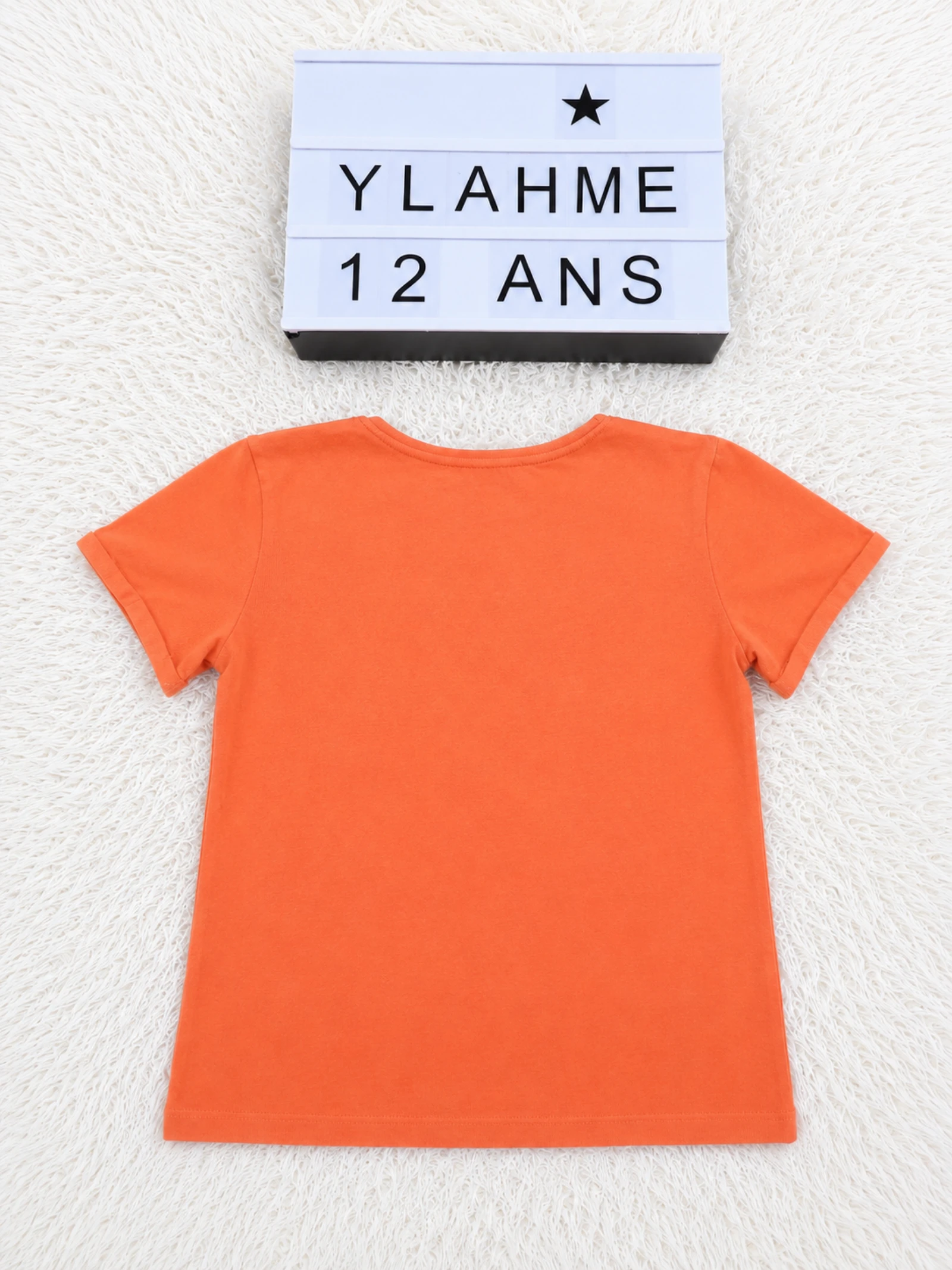 Camiseta Curta Coral FPC para Meninas de 12 Anos com Estampa de Óculos 👒 – photo 4